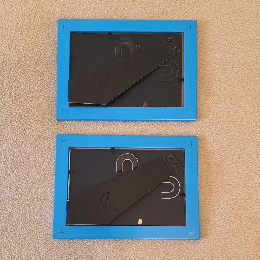 IKEA Vibrant Blue Picture Frames